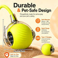 PURRNIMBLE Smart Rolling Ball — Obstacle-Dodging, Speed-Adjustable Cat Chaos