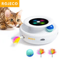 PURRNIMBLE 3-in-1 Electric Turntable — Butterfly, Feather & Ball in One Obsession