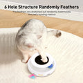 PURRNIMBLE 3-in-1 Electric Turntable — Butterfly, Feather & Ball in One Obsession