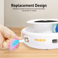 PURRNIMBLE 3-in-1 Electric Turntable — Butterfly, Feather & Ball in One Obsession